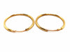 Earrings Creole earrings Yellow gold 58 Facettes 1732456CN