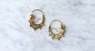Earrings Savoyard hoop earrings Yellow gold 58 Facettes