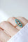 Bague Bague marquise turquoises et diamants 58 Facettes
