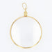 Pendentif Pendentif rond or jaune et verre 58 Facettes 21-802C