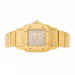 Cartier Bracelet Santos Automatic Watch Yellow Gold Diamond 58 Facettes 2321649CN