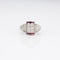 Bague Bague platine, diamants 58 Facettes 1