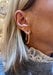 Boucles d'oreilles Van Cleef & Arpels - Créoles Perlée Or Rose 58 Facettes BS189