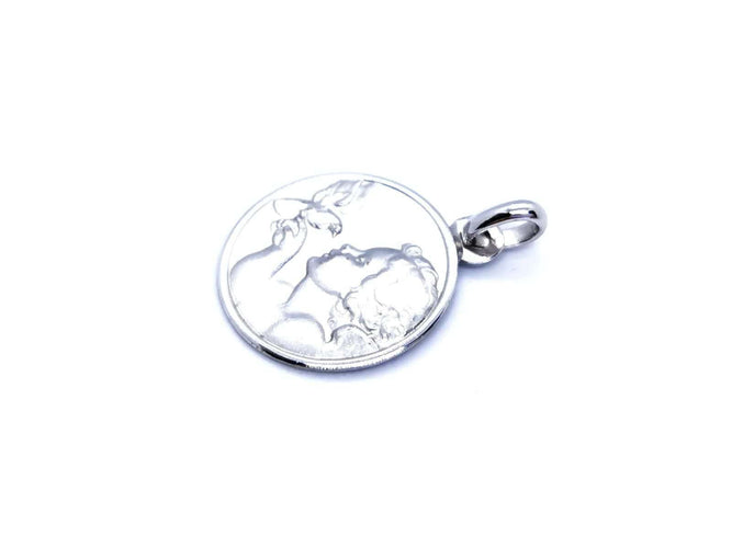 Pendentif Pendentif Médaille Or blanc 58 Facettes 947740CD