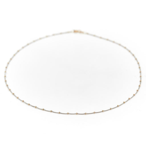 Collier Collier Or blanc 58 Facettes 1969317CN