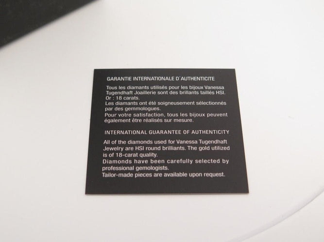 Boucles d'oreilles boucles d'oreilles VANESSA TUGENDHAFT la rose diamant or 58 Facettes 252504