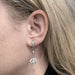 Earrings Chaumet earrings, “Joséphine Eclat Floral”, white gold and diamonds. 58 Facettes 30709