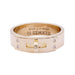Ring 50 Hermès ring, “Kelly”, pink gold, diamonds. 58 Facettes 32789