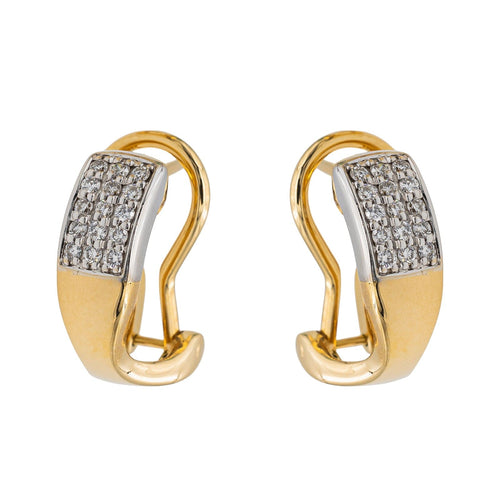 Boucles d'oreilles Boucles d'oreilles Or jaune Diamant 58 Facettes 2737122CN