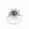 Bague 55 Bague Fleur Or blanc Diamant 58 Facettes 1692955CN