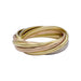 Ring 49 Cartier ring, Semainier, three golds. 58 Facettes 32523