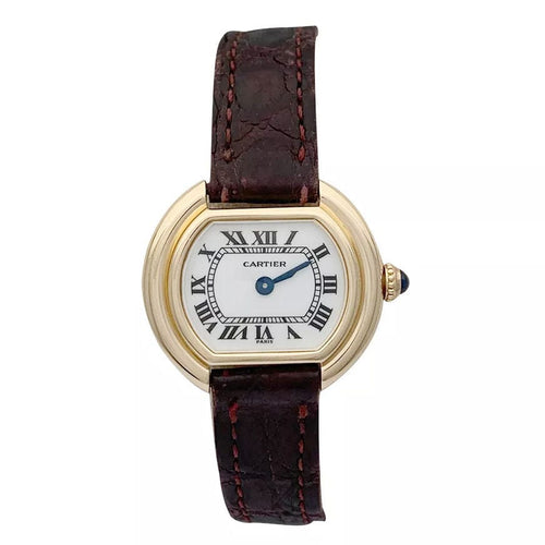 Montre Montre Cartier, "Ellipse", or jaune. 58 Facettes 31479