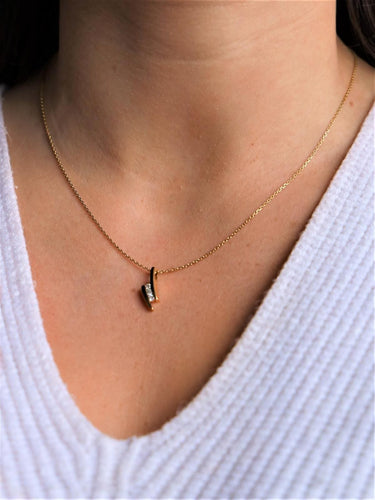 Collier Collier Pendentif Or jaune Diamant 58 Facettes 2172836CN