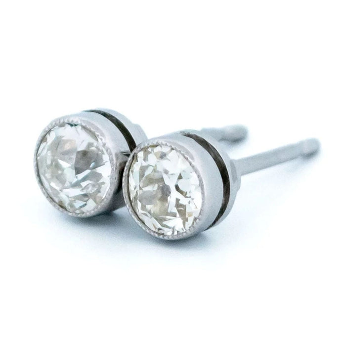 Boucles d'oreilles Boucles d'oreilles diamant platine 58 Facettes 38BA794C7CFF48CC93957DAAB368013E