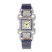 Montre Leon Hatot - Montre en platine avec diamants et saphirs 58 Facettes 22063-0070