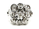 Bague 58 Bague Fleur Platine Diamant 58 Facettes 1875646CN