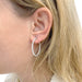 Earrings Tiffany&Co. earrings, “Métro”, white gold, diamond. 58 Facettes 33034
