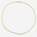 Yellow gold chain necklace with clasp 58 Facettes 15-196