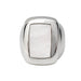 Ring Van Cleef & Arpels ring, "Babylone" collection, white gold, mother-of-pearl. 58 Facettes 30807