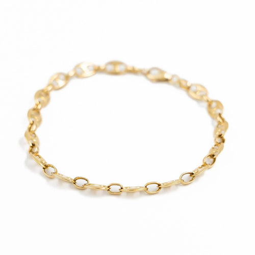 Bracelet Bracelet Grain de café Or jaune 58 Facettes 1641543CN