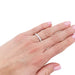 Ring 49 Alliance white gold and diamonds. 58 Facettes 32399