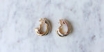 Earrings Cartier Trinity three gold hoop earrings 58 Facettes