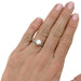 Ring 49 Solitaire Tiffany & Co, "Setting", platinum, diamond 1,01 carat. 58 Facettes 31201