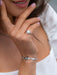 Bague 49.5 Bague Marguerite Or blanc Diamant 58 Facettes 2432009CN