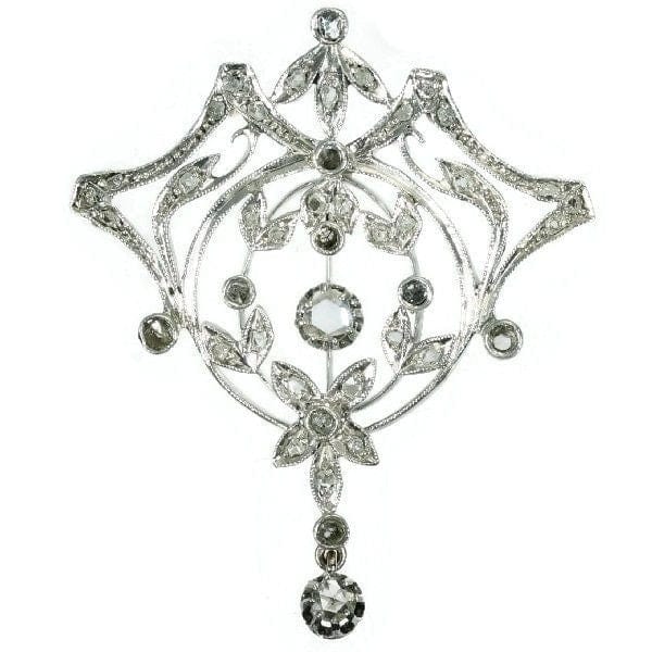 Broche Broche/pendentif diamant 58 Facettes 15026-0105