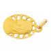 Pendant Medal Pendant Yellow Gold 58 Facettes 2303219CN