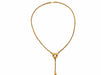 Necklace Palm chain necklace Yellow gold 58 Facettes 1641790CN