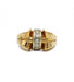 Ring 53 / Yellow / 750‰ Gold Gold & Diamond Ring 58 Facettes 230038SP