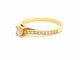 Bague 53 Bague Solitaire Or jaune Diamant 58 Facettes 578712RV