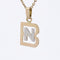 Pendentif Pendentif 2 ors initiales 58 Facettes CVP69