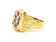 Bague 51 Bague Or jaune Diamants et Rubis 58 Facettes 588122CN