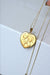 Peynet Lovers heart pendant in gold 58 Facettes
