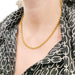 Vintage chain necklace in yellow gold. 58 Facettes 32817