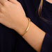Bracelet Yellow gold diamond bracelet 58 Facettes