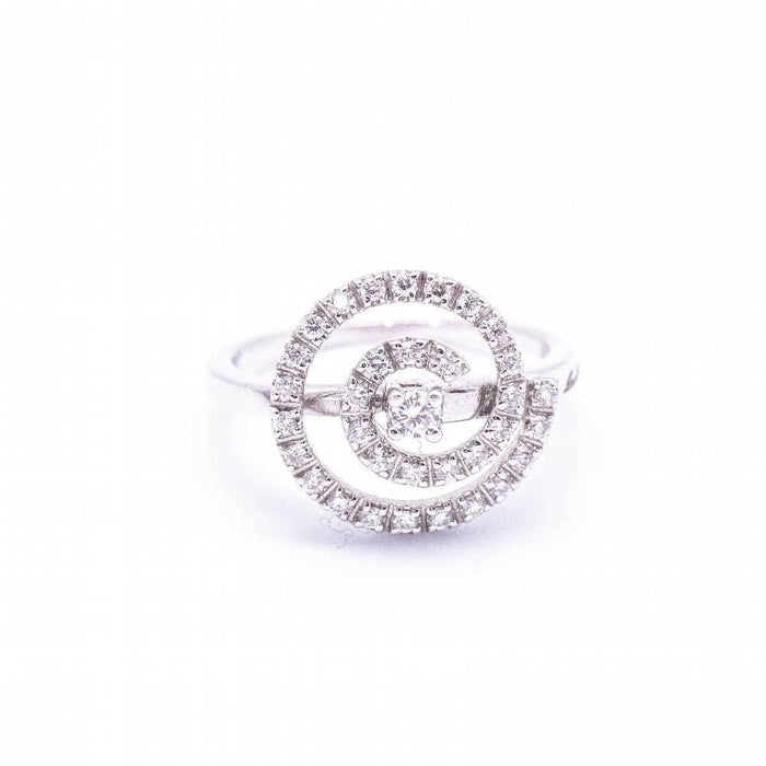 Bague 54 Bague spirale diamant SALVINI 58 Facettes D360367CS
