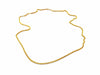 Necklace Chain link necklace Yellow gold 58 Facettes 947796CD