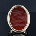 Ring 57 Intaglio ring on carnelian in gold 58 Facettes 21-383