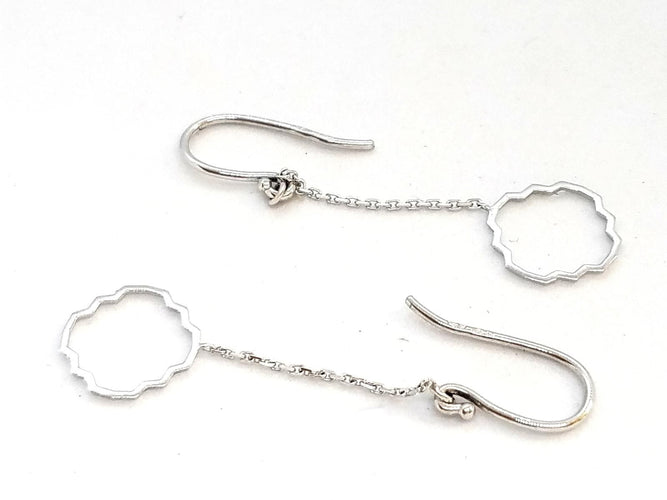 Boucles d'oreilles Boucles d'oreilles Transparence Or blanc 58 Facettes 578918RV