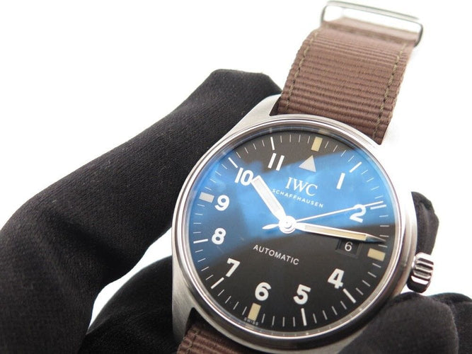 Montre montre IWC pilot s mark xviii tribute to mark xi acier 40mm auto full set 58 Facettes 256260