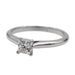 51 Cartier Soltaire Ring Platinum Diamond Ring 58 Facettes 2595386CN