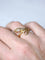 Bague serpent enroulé vintage en or jaune et diamants 58 Facettes