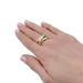 Ring 57 Cartier “Trinity” ring in 3 golds, large model. 58 Facettes 32543