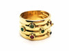 Ring 56 Ring Yellow gold Ruby 58 Facettes 979600CN