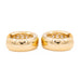Earrings Hoop Earrings Yellow Gold Diamond 58 Facettes 2486677CN