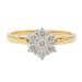 Ring 56 Ring Yellow gold Diamond 58 Facettes 578372CD