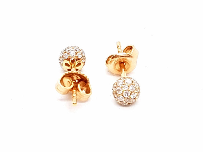 Boucles d'oreilles Boucles d'oreilles Or rose Diamant 58 Facettes 578645RV